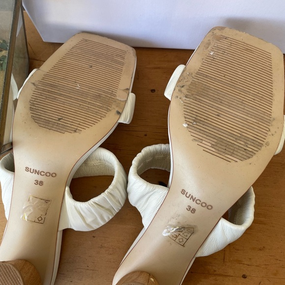 SUNCOO White Sandals Chaussures Honora Sandal 38 - Picture 12 of 13